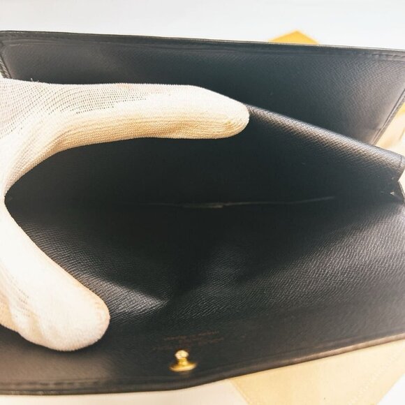 Authentic Louis Vuitton Porte Tresor International Trifold Epi Leather Wallet - Picture 7 of 10